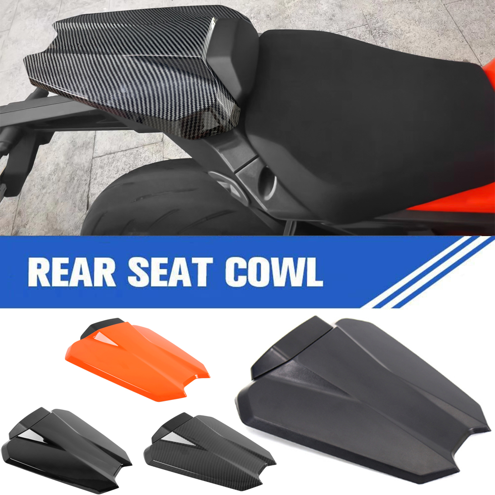 For 1290 Super Duke R Seat Cover Cowl Fairing Solo Rear Passenger Pillion Motorcycle Accessories Superduke 2020 2021 2022 Carbon
